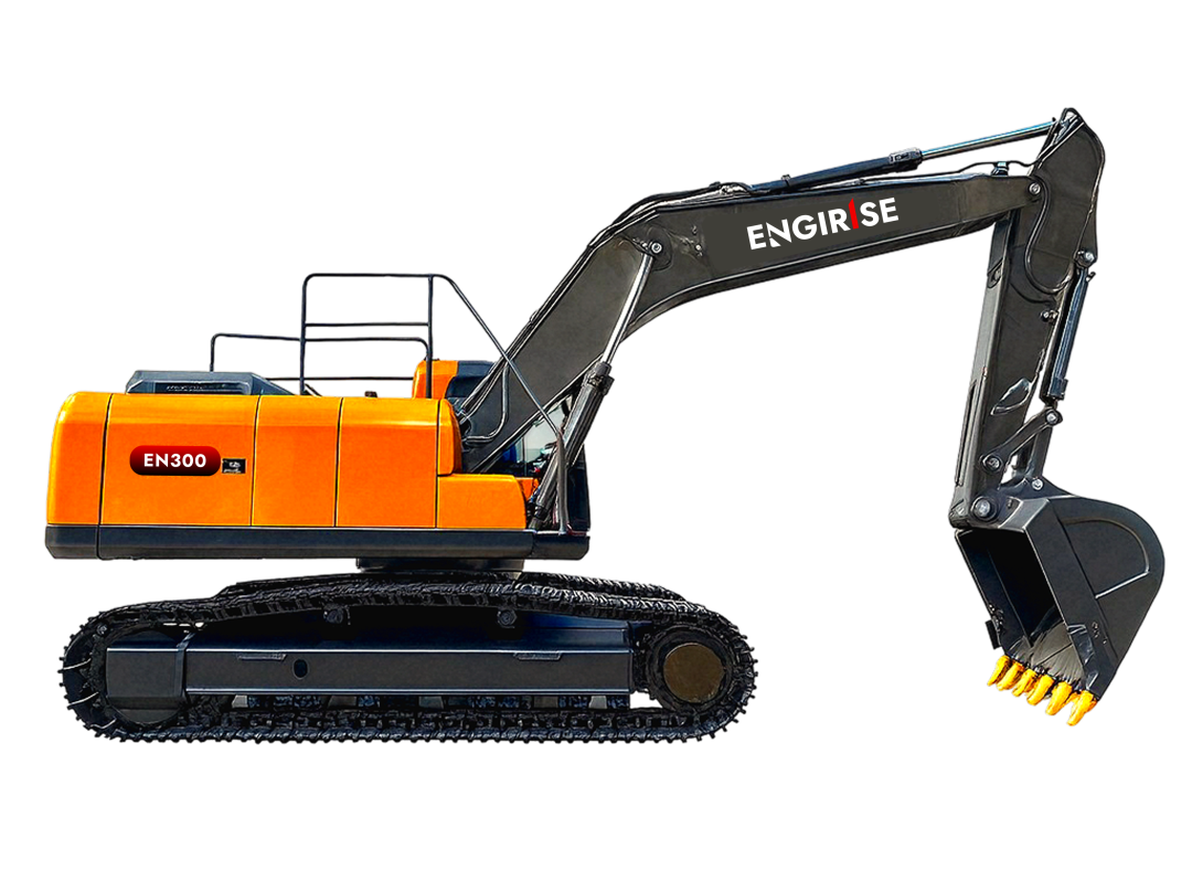 en300 diesel crawler excavator