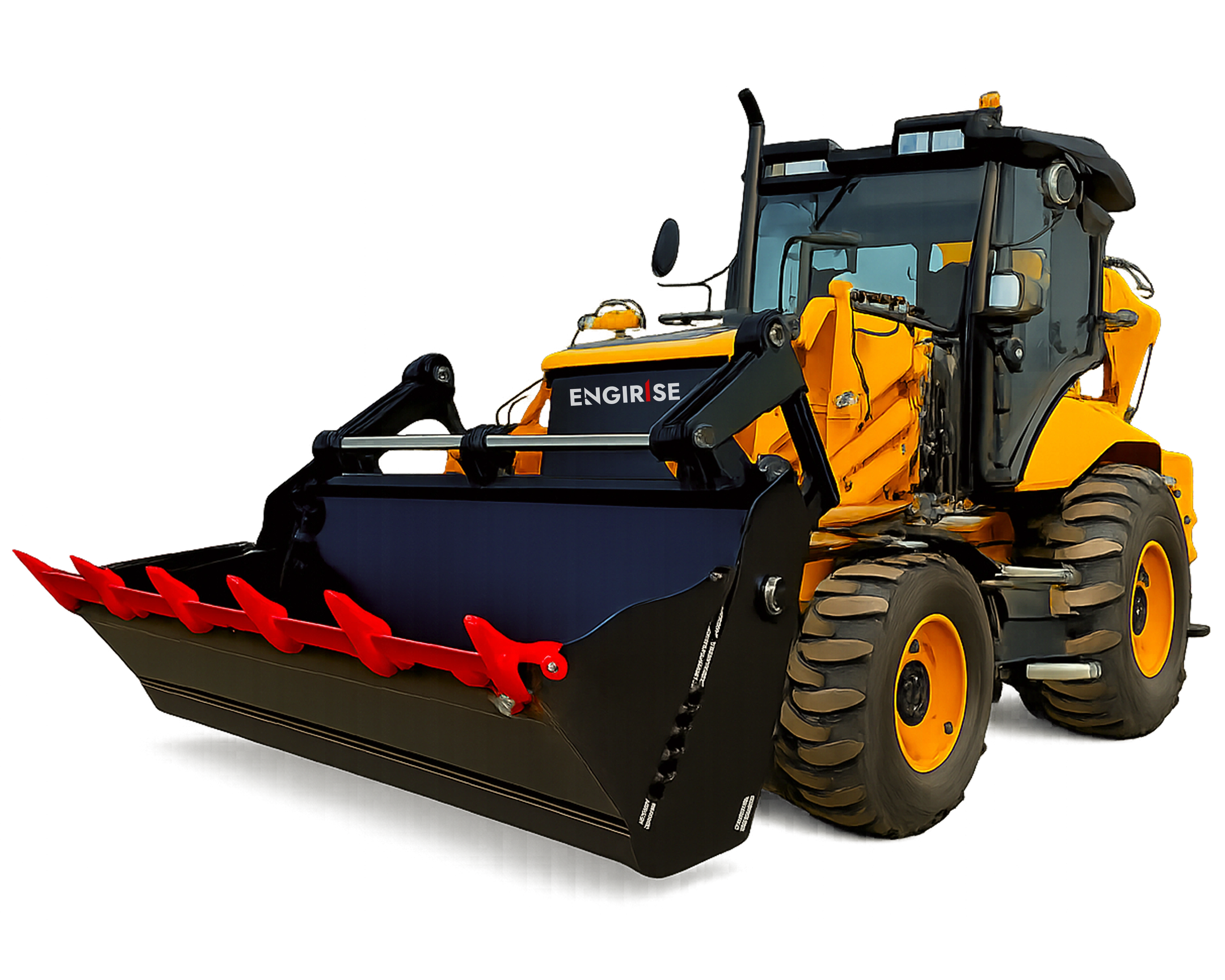 Engirise BL124SD Backhoe Loader for construction and material handling
